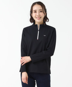 【早期価格交渉で大幅値下可】ラッセルノ２WAY ハーフジップ プルオーバー レディース ワッフル ハーフジップ プルオーバー カットソー通販 [2002