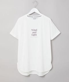 レディース プレーティング天竺 ロゴプリント Tシャツ【吸汗速乾】通販