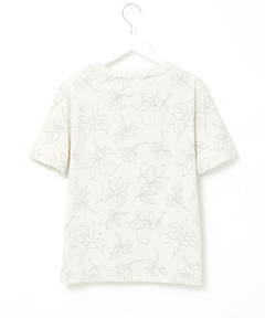 レディース プレーティング天竺 花柄プリント Tシャツ【吸汗速乾】通販