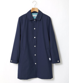 レディース スナップボタン ステンカラー コート 通販 [2004-41401
