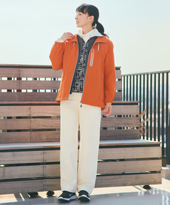 美品　3way オールドイングランド　ダウンライナー付きコート　オレンジ36 伊勢丹新宿店限定色 DOWN HOODED COAT YXーC18ー