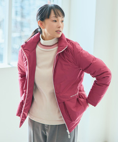 レディース リサイクル ショートダウン ジャケット【撥水加工】通販