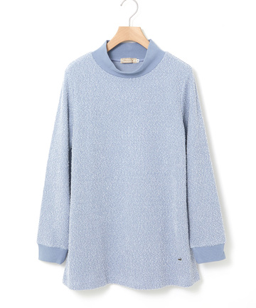 ツイードライク ハイネック チュニック【オンラインショップ・一部店舗限定】