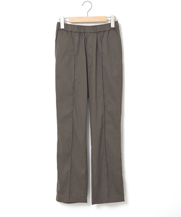 ピンタック スリム パンツ【接触冷感】