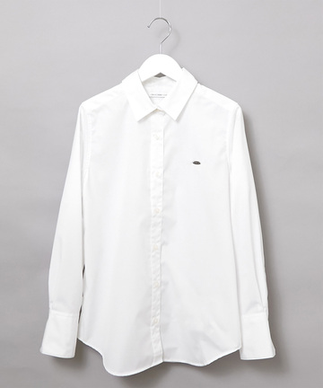 ポプリン レギュラーカラー ブラウス【一部店舗限定】