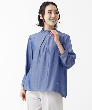 ランタンスリーブ デザイン ブラウス【一部店舗限定】