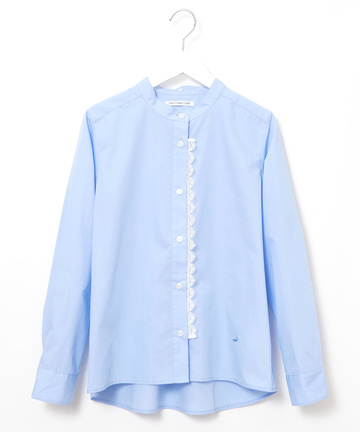 3WAYレース バンドカラー ブラウス