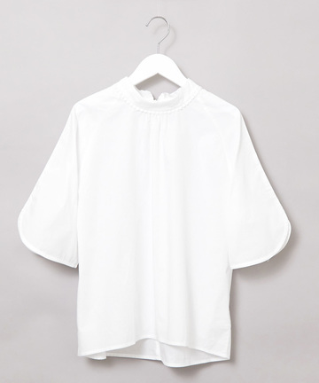 ハイネック プルオーバー ブラウス【オンラインショップ・一部店舗限定】