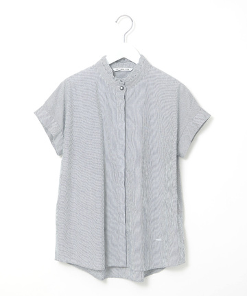 フリル襟 サッカーブラウス【オンラインショップ・一部店舗限定】