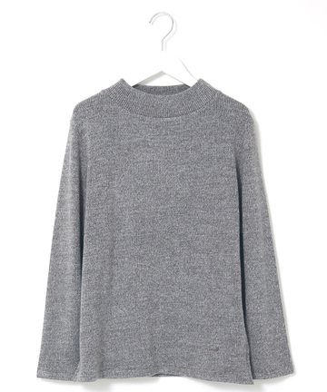 起毛 ボトルネック カットソー