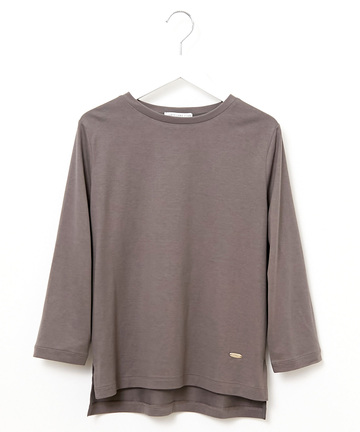 コットンレーヨン 七分袖 Tシャツ【一部店舗限定】