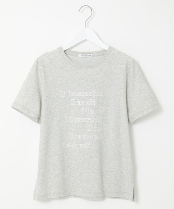 天竺 グラフィックプリント Tシャツ