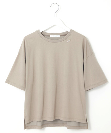 コットンブレンド ボクシーシルエット Tシャツ【一部店舗限定】