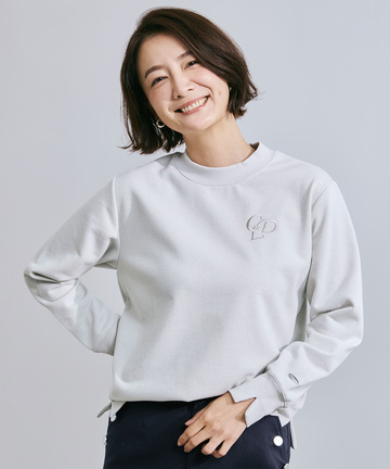 ラメ 裏毛 プルオーバー カットソー