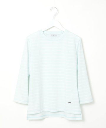 ボーダー 7分袖 Tシャツ