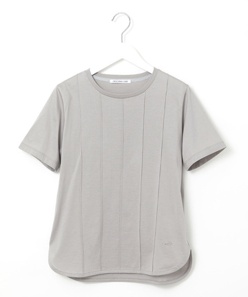 ピンタック リッチ Tシャツ