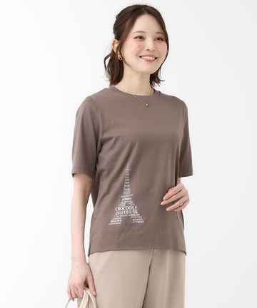 グラフィックプリント 半袖Tシャツ