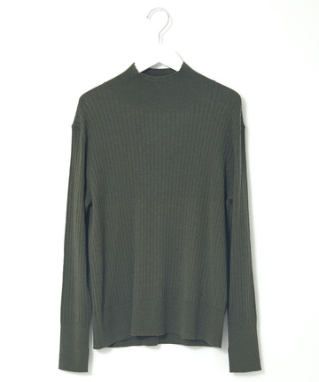 ラメ糸 ハイネック ニット【一部店舗限定】