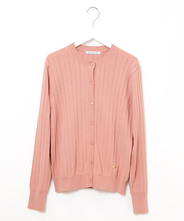 ケーブル編み カーディガン【手洗いOK】