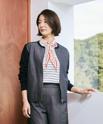 デニムライクセットアップ