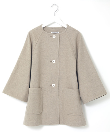 ジャージー メルトンライク コート