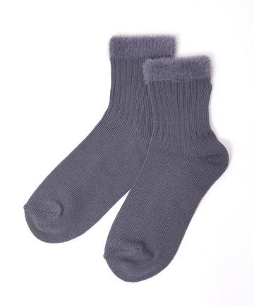 ファー デザイン リブソックス