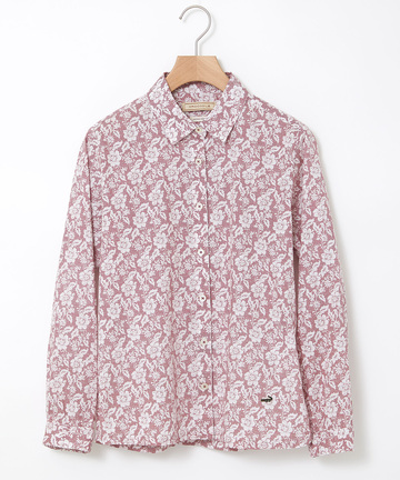 花柄 長袖 ブラウス【JAPAN FABRIC】