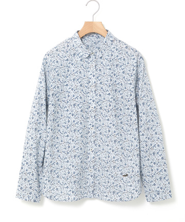 フラワープリント ブラウス【オンラインショップ・一部店舗限定】