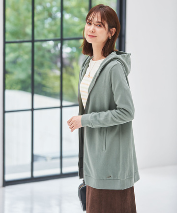 裏毛 チュニック パーカー【オンラインショップ限定】