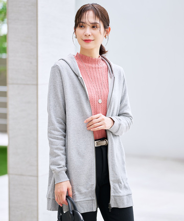 裏毛 チュニック パーカー【オンラインショップ限定】