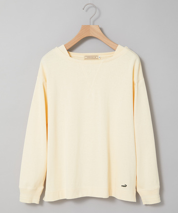 ボートネック ワイドシルエット カットソー