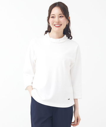 ストレッチレース 七分袖 Ｔシャツ