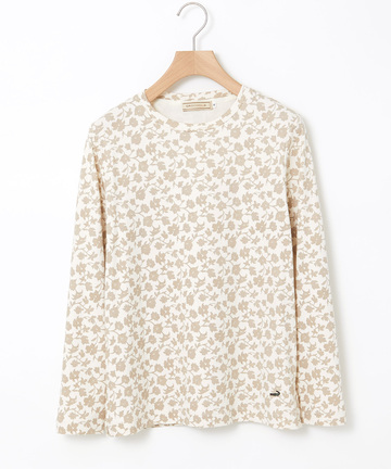 総柄プリント スムース カットソー