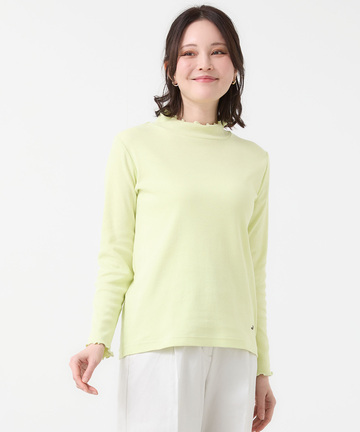 メロー ハイネック カットソー