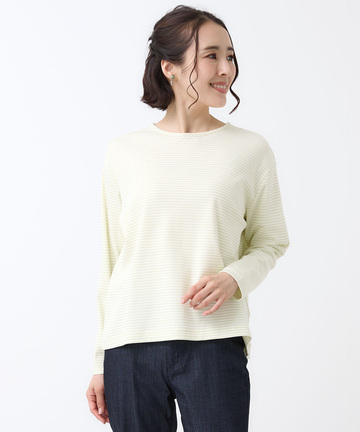 スムース ボーダー Tシャツ【オンラインショップ・一部店舗限定】