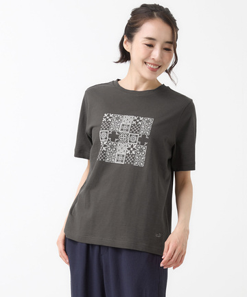 天竺 プリント Tシャツ【オンラインショップ・一部店舗限定】