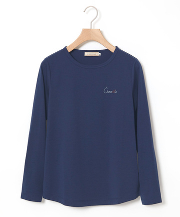 プレーティング天竺 ロゴ Tシャツ【オンラインショップ・一部店舗限定】