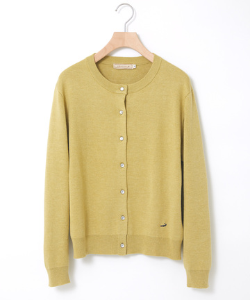 シルクブレンド 接結 カーディガン【手洗いOK】