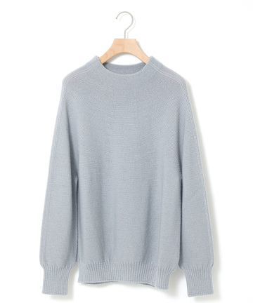 ウール ガーター編み プルオーバーニット【ホールガーメント(R)】