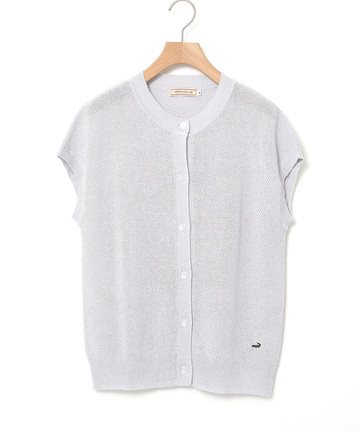 ペーパーヤーン ニット ベスト【手洗いOK】