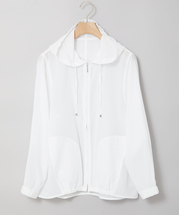 シアー パーカー【UVカット】【手洗いOK】