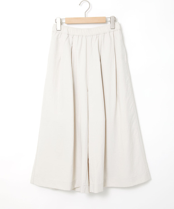 ウエストゴム ガウチョ パンツ