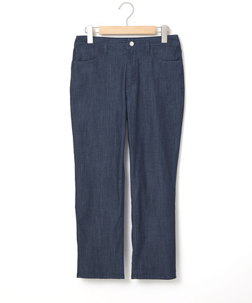 ブリーズデニム 【スリム8分丈】【接触冷感】