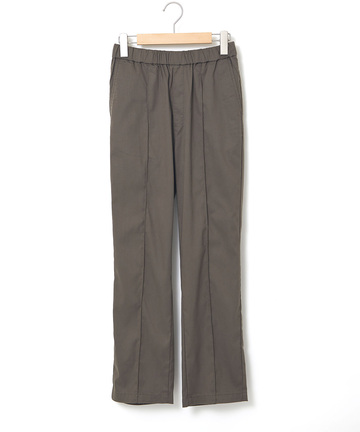 ピンタック スリム パンツ【接触冷感】