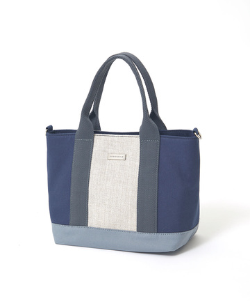 キャンパス地 ミニトートバッグ