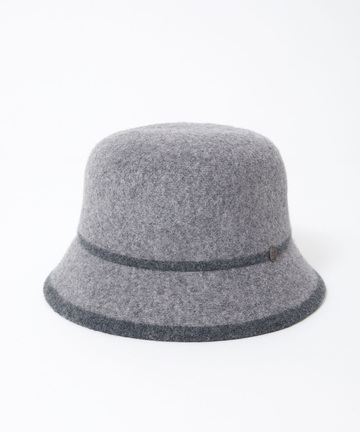 ウール クロッシェ帽