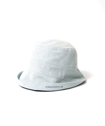 ストライプ オブザー ハット【UV加工】【手洗いOK】