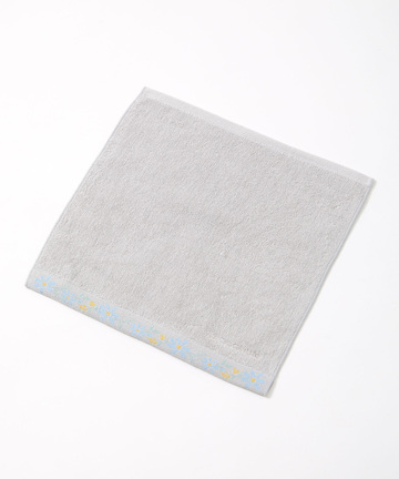 花柄刺繍 タオル ハンカチ【今治タオル】