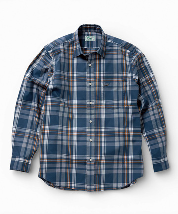 ノンアイロン マドラスチェック柄 シャツ 【シワになりにくい】