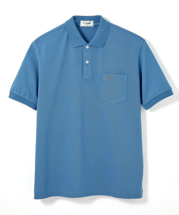 【ベストセラー】鹿の子 ワンポイント 半袖ポロシャツ【日本製】